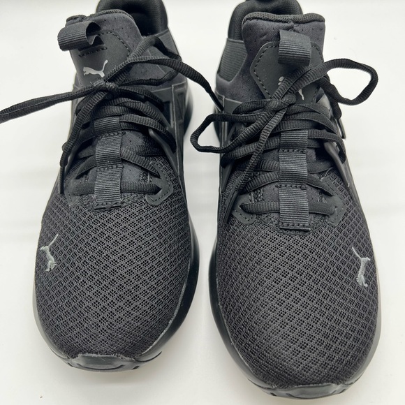 Puma Unisex Black Athletic Sneakers - Picture 6 of 10